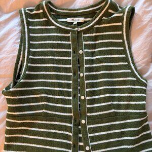 Madewell green vest